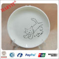 White Porcelain Plate/Stock Plate/Cheap Porcelain Plate